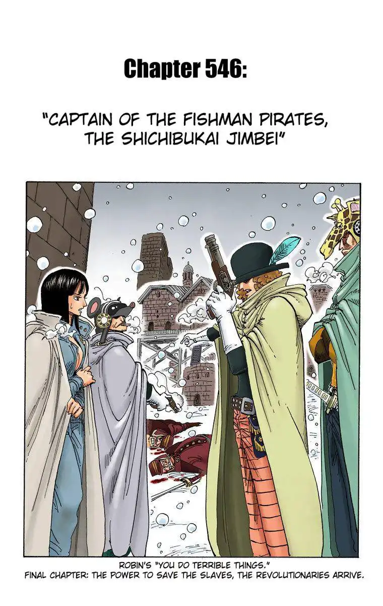 One Piece - Digital Colored Comics Chapter 546 2